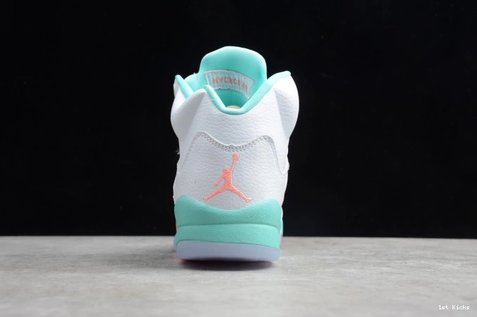 1st Kicks Shoes Jordan GS Aqua Air 5 Light 440892-100 0724